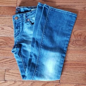 Girl's boot cut jeans
